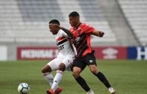 São Paulo x Athletico-PR pelo Brasileirão SUB-20