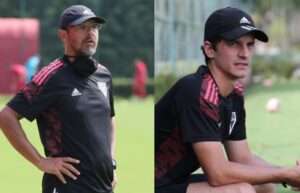 Tecnicos do time Sub 17 e Sub 15 do Sao Paulo